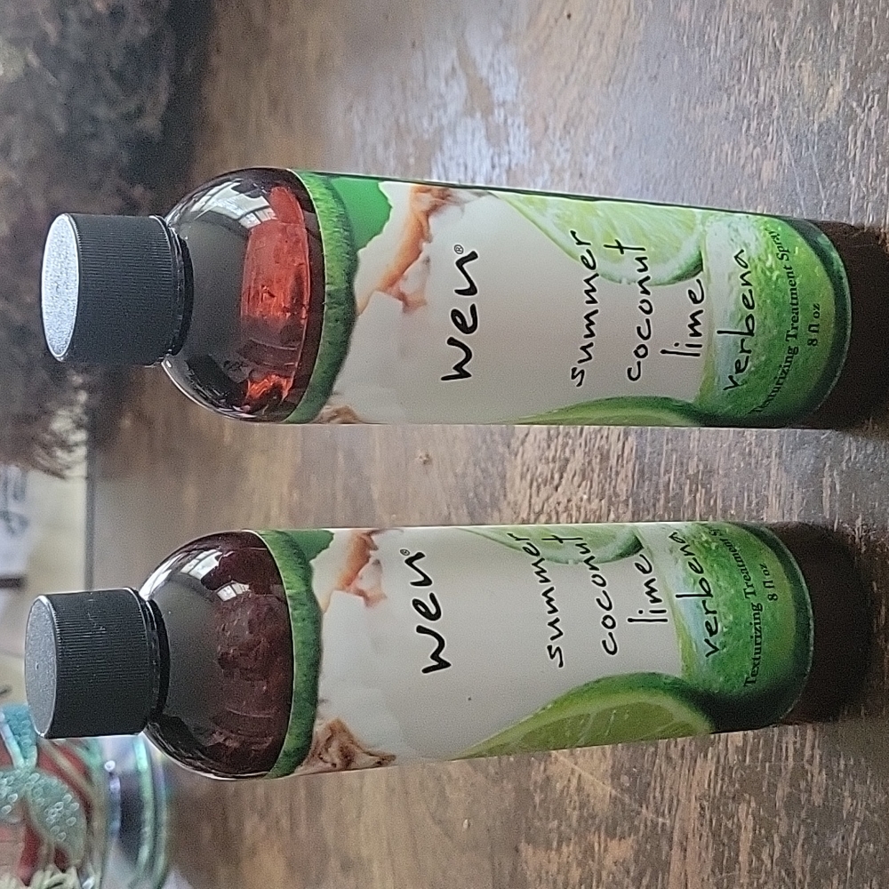 Wen summer coconut lime verbena texture sprays
